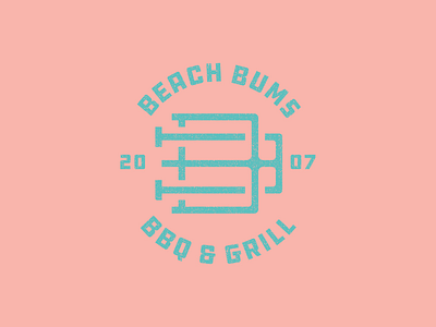 Beach Bums branding design graphic design hawaii identity logo logo design mark maui minimal