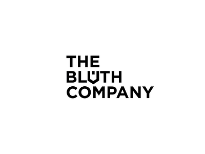 The Bluth Company 2020 bluth brand branding design identity logo logo design minimal startup type typography