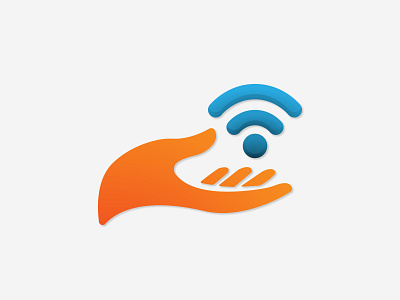 Wifi Provider 3d animation art branding design gradient graphic design illustration logo ui vector