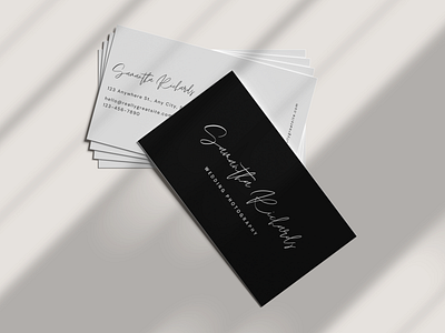 Photographic business card