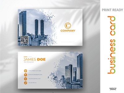 Business card (Copy design) brand identity brand illustration branding busiensscard business business card design visual identity