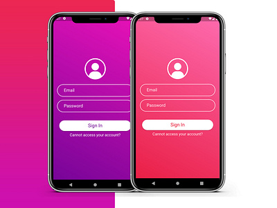 Colorful Authentication adobe adobe xd adobexd app authentication color colorful design figma mehrabbozorgi mobile mobile app mobile design ui uidesign uiux xd