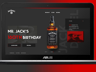 Mr.Jack's Drink website
