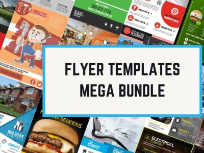 Flyer Templates Mega Bundle bundle flyer flyer template flyers mega bundle templates