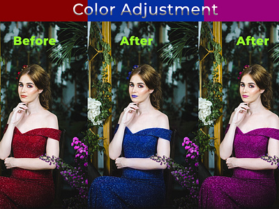 Color adjustment  & color correction