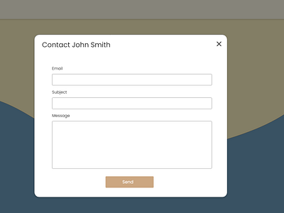 contact form