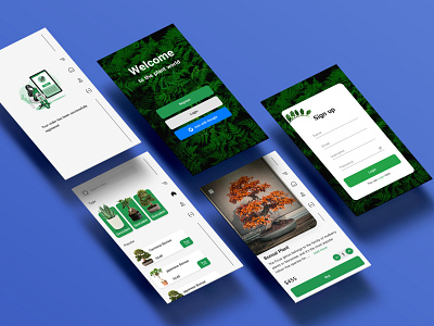 Plant application application design mobile mobile app mobile design plant plant application ui ux