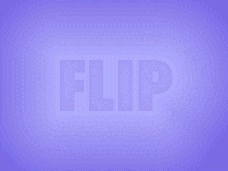 .flip concept motion random