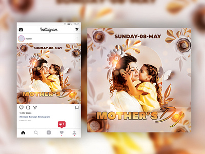 Free Download Happy Mother's Day Flyer mothers day