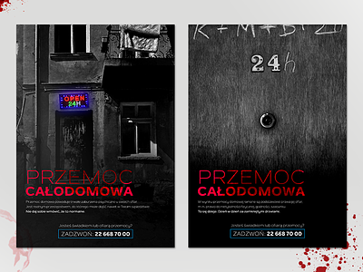 Przemoc Całodomowa / Social Campaign advertisement kv problem social socialcampaign violence