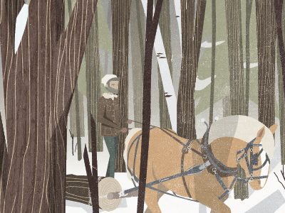 woodsman thesis illustration