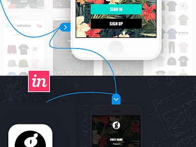 GDEH ios app concept prototype uiux