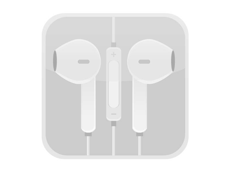 iPhone Earbuds by Max Gustofson on Dribbble