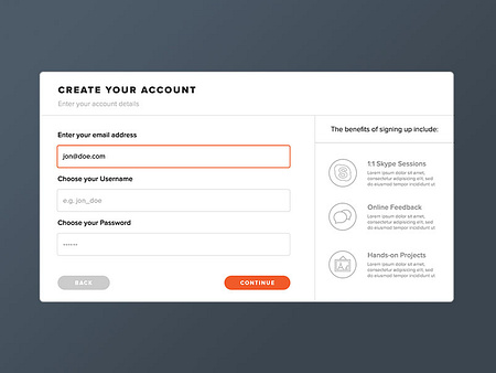 Enroll Redesign by Max Gustofson on Dribbble