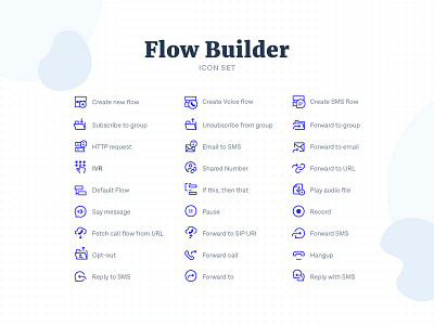 Flow Builder Icons