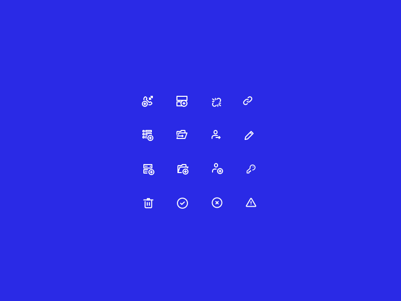 Modal Icons by Inês Durão for MessageBird on Dribbble