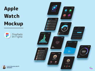 Apple Watch Design app applewatch design mockup ui