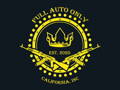 Full Auto Only Logo logo logo design logos logotype