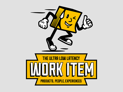 Work Item 01 icon illustration logo