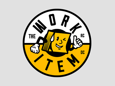 Work Item 02 icon illustration logo