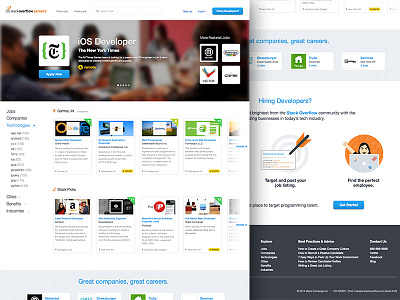 Stack Overflow Careers - Homepage Teaser