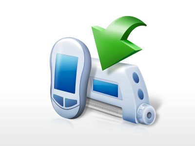 Windows App Icon app application arrow desktop device glucose green icon meter pump reflection windows windows 7