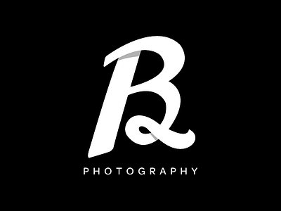 Bram Lettermark custom font lettering logo photography script