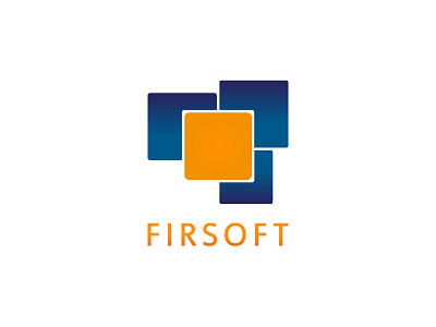 Firsoft branding design icon illustration logo typography