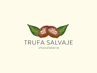 Trufa Salvaje branding design icon illustration logo typography