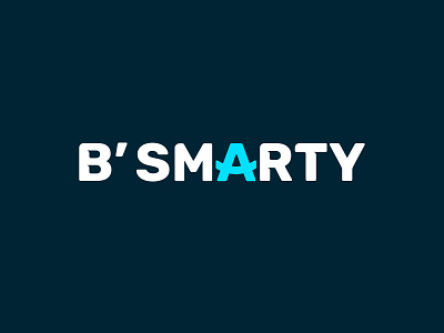 B´Smarty branding design icon illustration logo typography