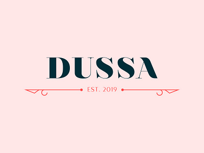 Dussa branding design icon illustration logo typography