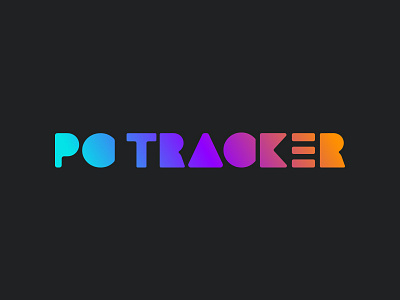 PC Tracker branding design icon illustration logo typography