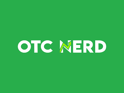 OTC Nerd branding design icon illustration logo typography
