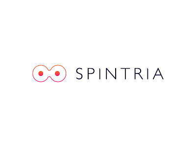 Spintria branding design icon illustration logo typography vector