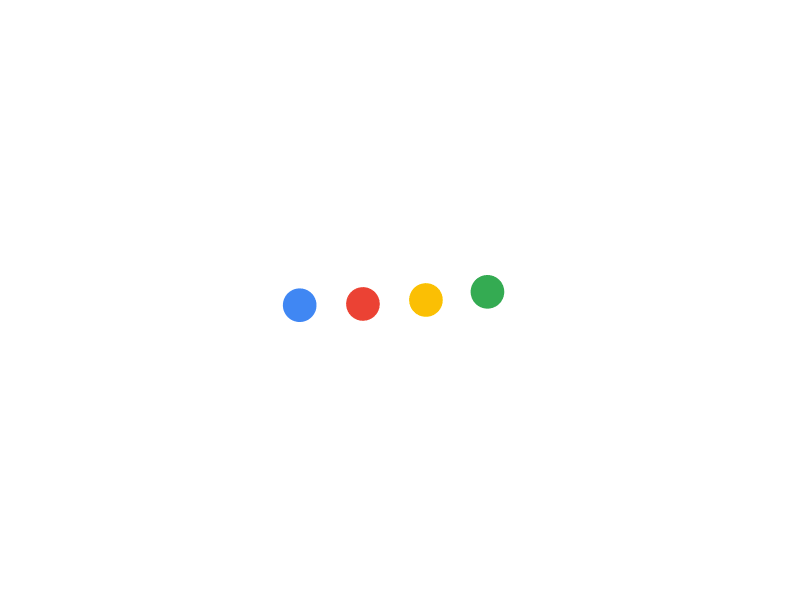 Swirly dots to Chrome after effects animation chrome dots gif google