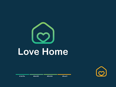 Modern Home logo brand identity home home logo logo design minimalist logo modern logo