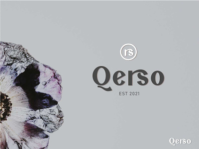 Fashion Qerso logo beauty brand identity branding cosmetic fashion graphic design jewelry logo logotype modern logo typography vector
