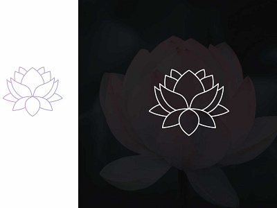 Lotus spa logo brand identity branding business logo flower graphic design logo medical modern logo spa ui vector