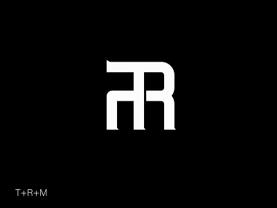 T R M letter / Monogram logo design