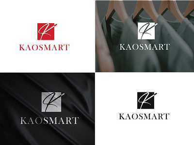 Kaosmart /k letter logo