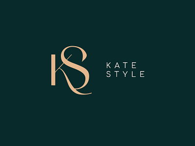 KATE STYLE Fashion logo beauty logo brand identity business logo clothing brand fashion logo font graphic design initial font mens fashion modern logo