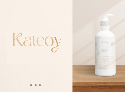 Kateoy logo/cosmetic logo beauty logo brand identity business logo cosmetic brand fashion font graphic design logo makeup spa vector