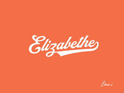 Elizabeth-custom logotype brand identity branding calligraphy custom custom type font handwritten lettering logodesigner script signature text text logo typography wordmark wordmarks