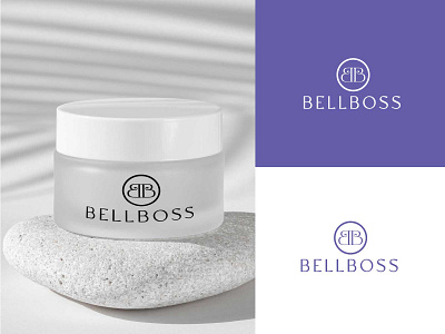 Bellboss skincare logo beauty brand identity branding cosmetic font graphic design initial logo logotype modern logo packaging skincare