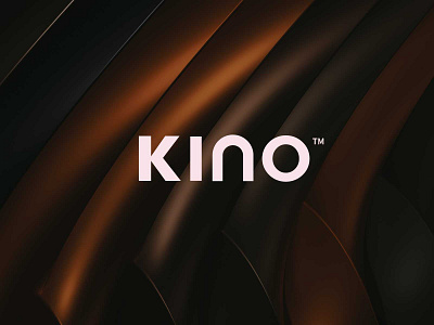 kino wordmark logo brand identity branding business logo graphic design homepage illustration letter logo logotype minimal modern studio typography vector webdesign wordmark