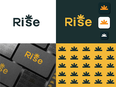 Rise logo design