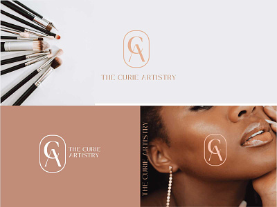 MAKEUP AND HAIR ARTISTRY LOGO barbershop beauty brand identity branding caletter cosmetic creative fashion graphic design hair haircolor hairstylist logo logo design makeup makeupartist model salon skincare women