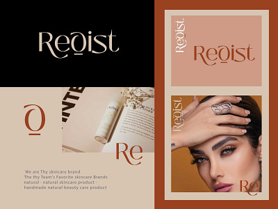 ReOist Beauty brand logo beauty brand identity branding cosmetic graphic design haircare logo design logotype pakaging salon skincare spa vector wellness women wordmark