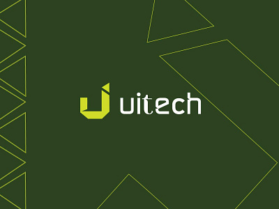 uitech visual brand design branding corporate data digital e commerce finance fintech growth letter logo minimal payment tech u uitech young