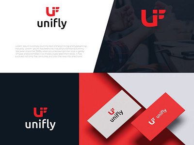 unifly logo brand identity branding business corporate fintech logo logo inspiration logotype minimalist modern logo premium simple symbol uletter visual mark web